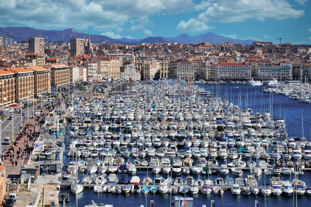 Photo du vieux port de Marseille