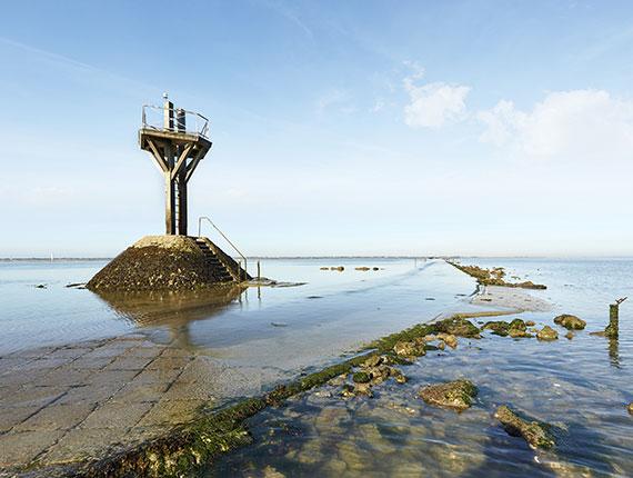 Vue sur le passage du Gois illustration