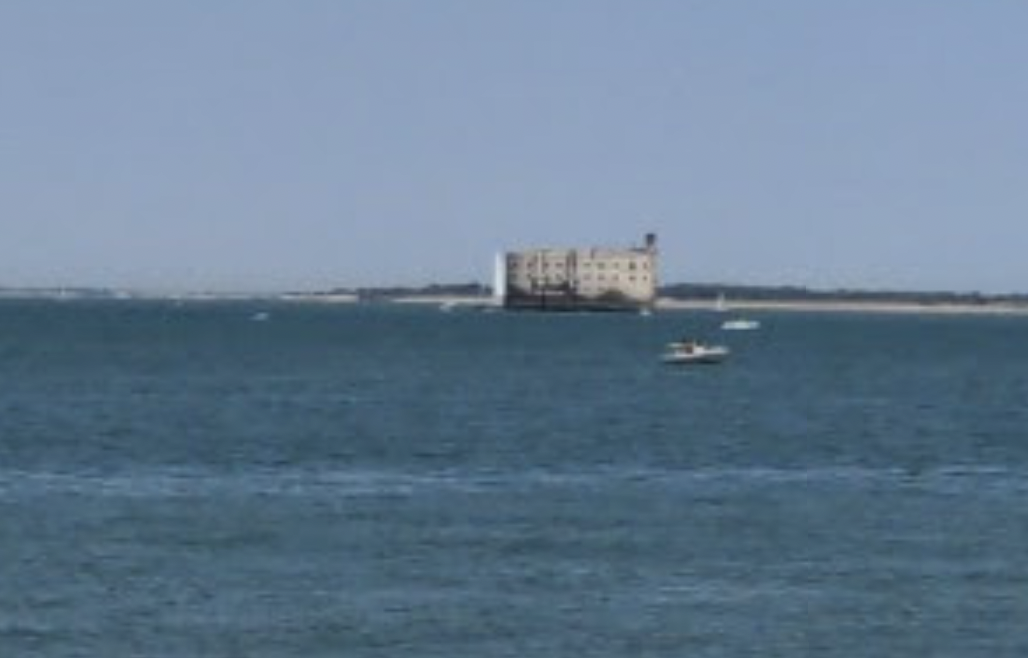 photo de Vue sur le fort Boyard